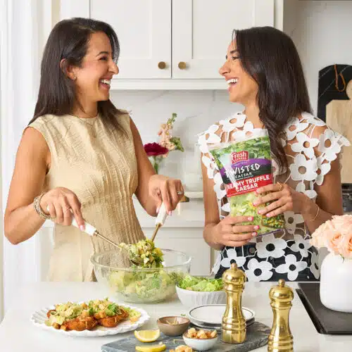 Recipe by Alia & Radwa Elkaffas - Twisted Creamy Truffle Caesar - Chicken