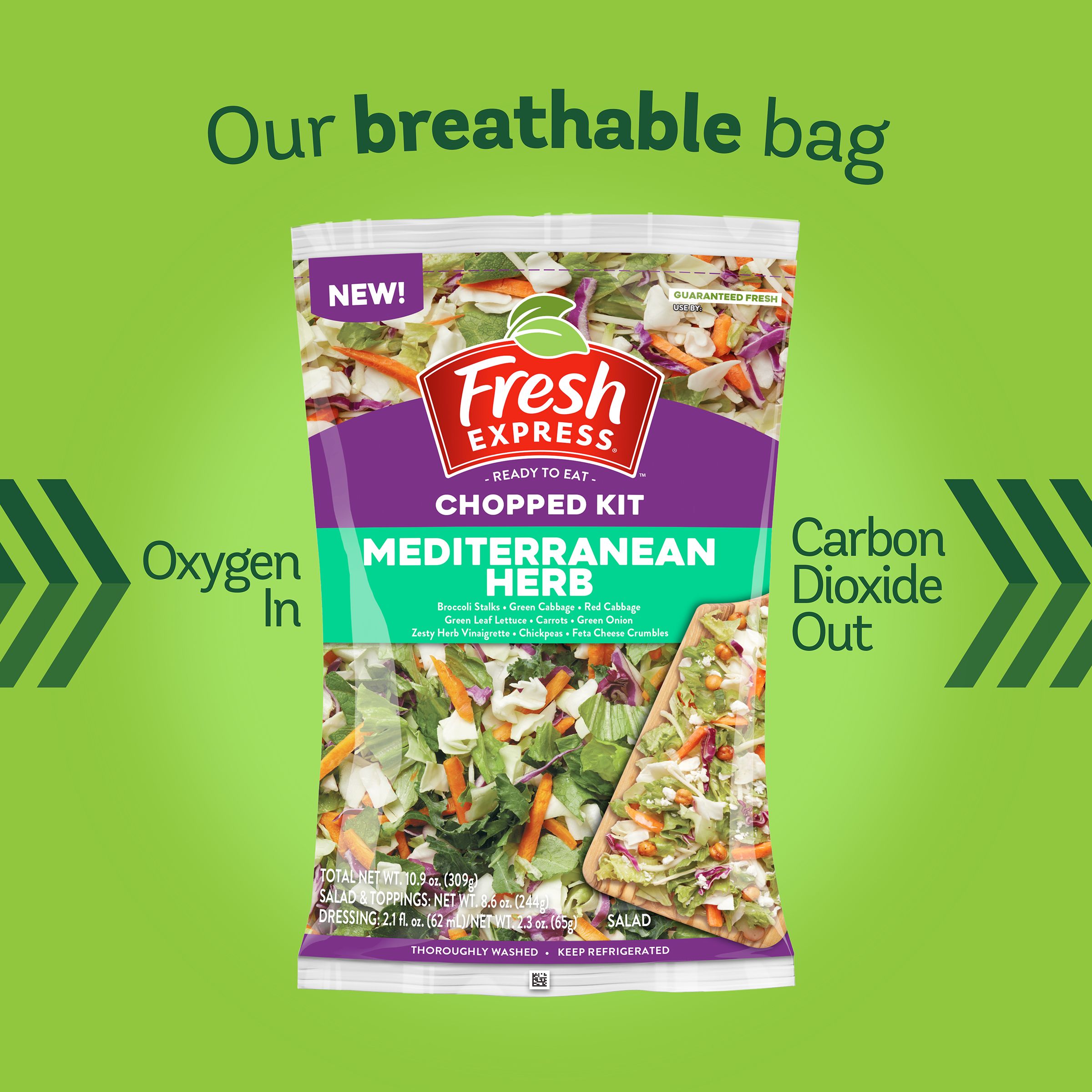 Mediterranean Herb Chopped Salad Kit - Fresh Express