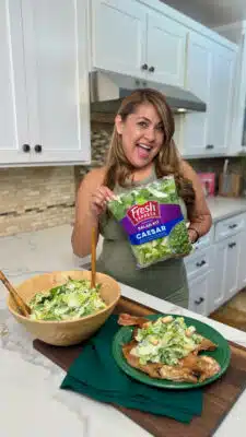 Mojarra Frita Caesar Salad with the Caesar Salad Kit