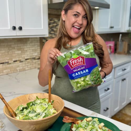 Mojarra Frita Caesar Salad with the Caesar Salad Kit