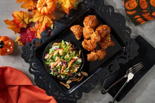Gluten-Free Korean BBQ Cauliflower Bites with Orange Sesame