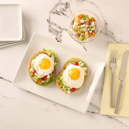 Mediterranean Avocado Toast