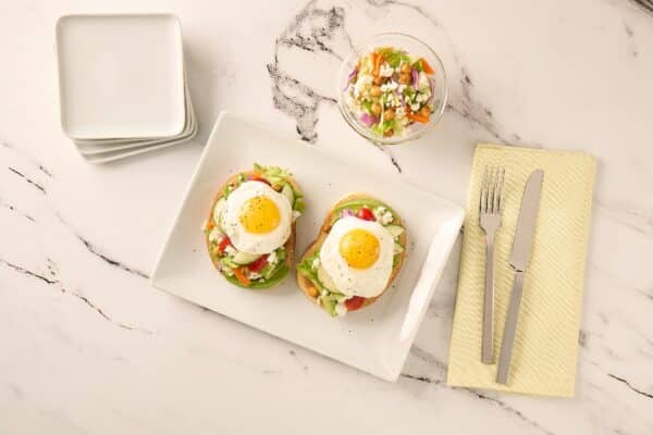 Mediterranean Avocado Toast
