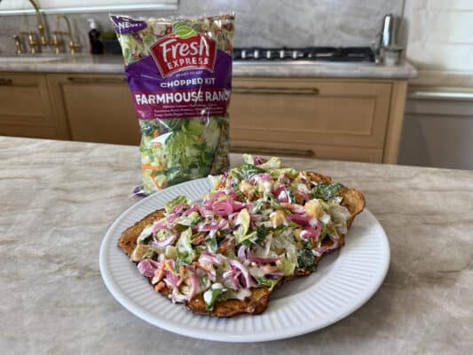 Farmhouse Ranch Chicken Crust Pizza