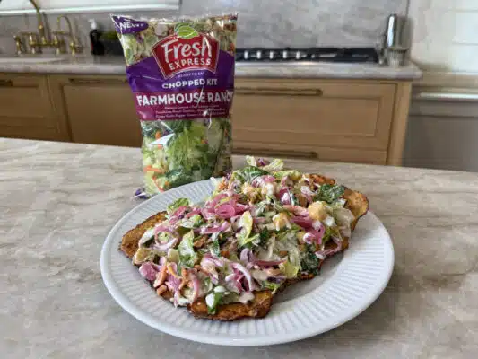 Farmhouse Ranch Chicken Crust Pizza