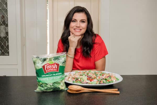 Italian Chopped Salad with Shrimp Tiffani Thiessen