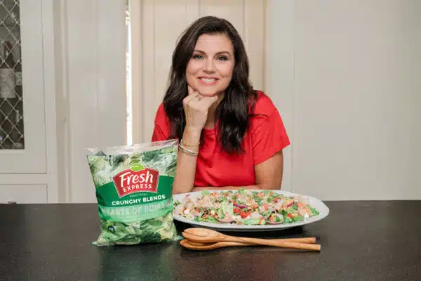 Italian Chopped Salad with Shrimp Tiffani Thiessen