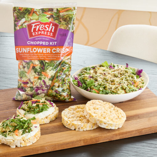 Recipe by Alia & Radwa Elkaffas Whipped Cottage Cheese Rice Cakes