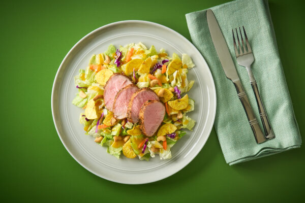 Caribbean Pork Tenderloin with Fresh Express® Tropical Mango Crunch