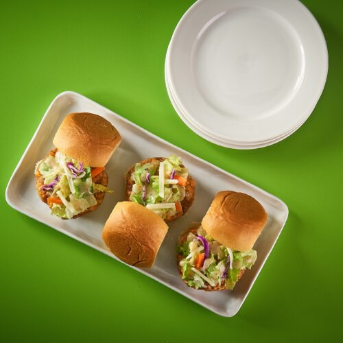 BBQ Salmon Sliders