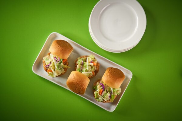 BBQ Salmon Sliders
