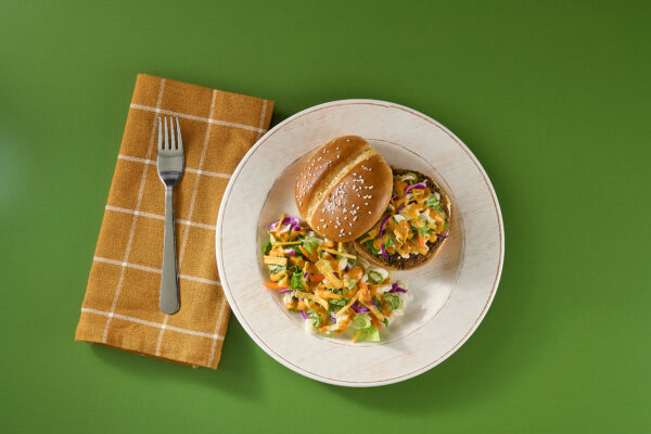 Chipotle Pumpkin Black Bean Burger