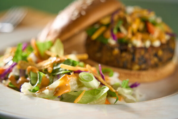 Chipotle Pumpkin Black Bean Burger