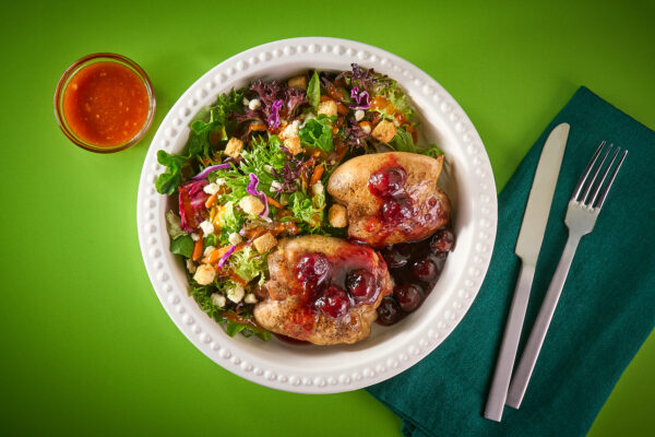 Cherry Glazed Chicken Thighs
