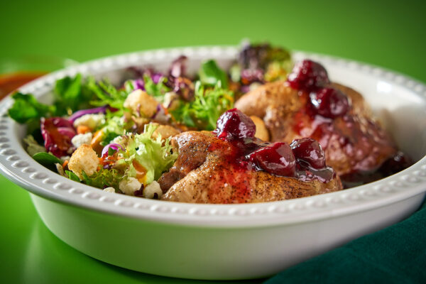 Cherry Glazed Chicken Thighs