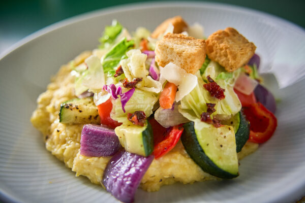 Roasted Veggie Polenta Bowl with Italian Herb & Parmesan Kit