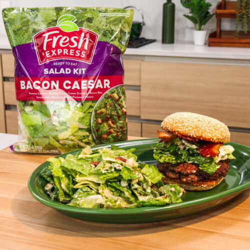 Recipe by Nick DiGiovanni - Bacon Caesar Burger